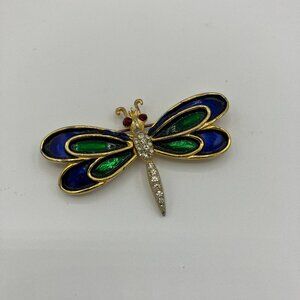 Vintage Atwood & Sawyer Dragonfly Brooch